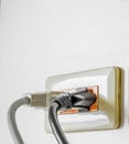 plug in socket Royalty Free Stock Photo