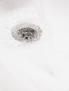 Plughole with water