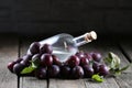 Plum brandy, Romanian tuica Royalty Free Stock Photo