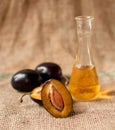 Plum schnapps Royalty Free Stock Photo