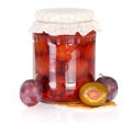 Plum compote Royalty Free Stock Photo