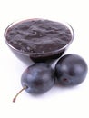 Plum jam Royalty Free Stock Photo