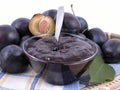 Plum jam Royalty Free Stock Photo