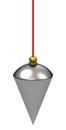 The the plumb bob Royalty Free Stock Photo
