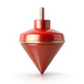 Plumb bob 3D icon isolated