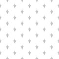 Plumb bob icon pattern seamless isolated on white background