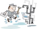 Plumber cartoon