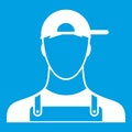 Plumber icon white