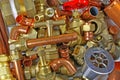 Plumber`s fittings and pipes