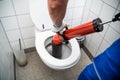 Plumber Toilet Blockage Assistance. WC Cleaning