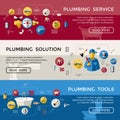 Plumbing Banner Set