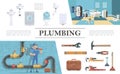 Plumbing Elements Composition