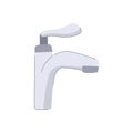 plumbing faucet cartoon vector illustration Royalty Free Stock Photo