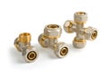 Plumbing Fittings Royalty Free Stock Photo