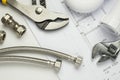 Plumbing paraphernalia Royalty Free Stock Photo