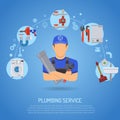 Plumbing Service Concept