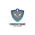 Plumbing Service Logo Template Design Vector, Emblem, Design Concept, Creative Symbol, Icon Royalty Free Stock Photo
