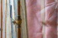 Hot water shut off valve to a water heater