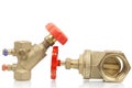 Plumbing valves Royalty Free Stock Photo