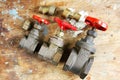 Plumbing water valves parts