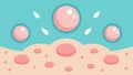 Plumping Action A graphical representation of skin cells expanding as they absorb exosomes showing the plumping effect