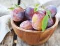 Plums fruits