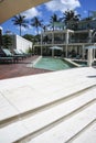 Plunge pool area bali beach resort hotel