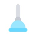 plunger icon, a Toilet equipment vector, editable vector Royalty Free Stock Photo