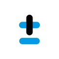 Plus, minus, calculator, learning and mathematics icon. Perfect for application, web, logo, game and presentation template. icon