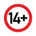 14 plus sign age restrictions.