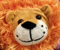 Plush Stuffed Lion Face