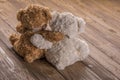 Plush Teddy bears Royalty Free Stock Photo