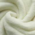 Plush White Blanket Swirl Square Background Royalty Free Stock Photo