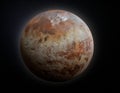 Pluto - Dwarf Planet Royalty Free Stock Photo