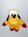 Pluto the dog doll with hands and feet red with white background