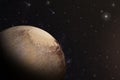 The Pluto shot from space Royalty Free Stock Photo