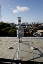 Pluviometer for rain measurement in salvador Royalty Free Stock Photo