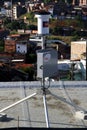 Pluviometer for rain measurement in salvador Royalty Free Stock Photo