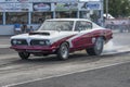 Plymouth barracuda start Royalty Free Stock Photo