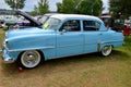 1954 Plymouth Belvedere is a series of American automobile models Royalty Free Stock Photo