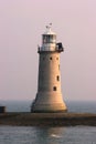 Plymouth Breakwater Light Royalty Free Stock Photo