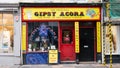 PLYMOUTH, DEVON, UK - January 25 2020: Gipsy Acora shop front on Southside Street, Barbican