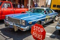 1978 Plymouth Fury A38 Pursuit Police Car Royalty Free Stock Photo