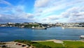 Plymouth hoe and sutton harbour. Devon uk