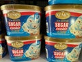 Kemps brand ice cream in All American Sugar Cookie flavors for sale at a supermarket