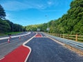 Plymouth New Cycle Path, Forder valley Pymouth ,Devon ,Wider than a dual carriageway