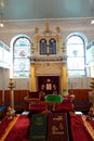 Plymouth Orthodox Ashkenazi Synagogue England. Interior