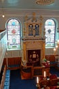 Plymouth Orthodox Ashkenazi Synagogue England. Interior