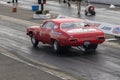 Plymouth road runner on the track Royalty Free Stock Photo