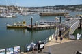 Plymouth waterfront, Barbican landing stage. UK Royalty Free Stock Photo